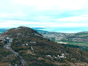 Hiking in Little Sugar Loaf - Wicklow / Ireland