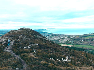 Hiking in Little Sugar Loaf - Wicklow / Ireland