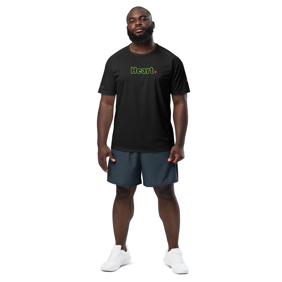 Thumbnail: Heart Unisex sports jersey