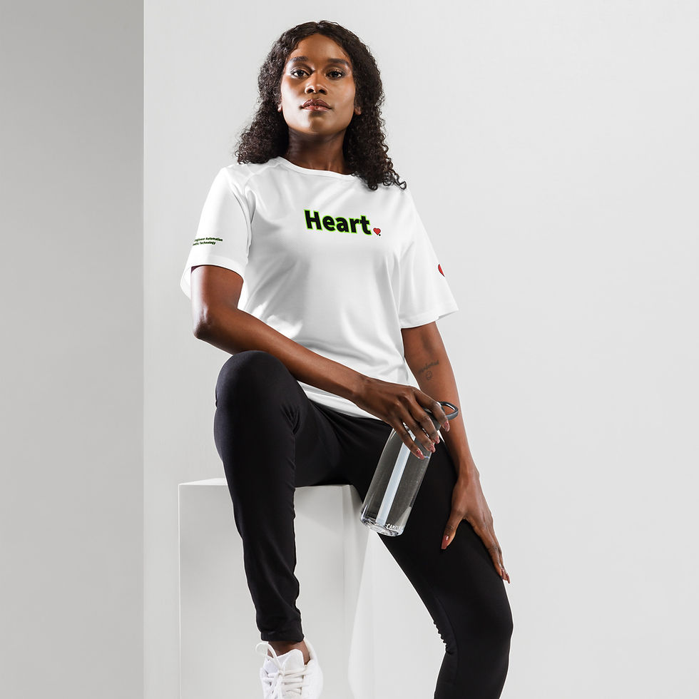 Thumbnail: Heart Unisex sports jersey