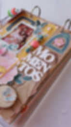 Miniatura: Mini Álbum - Momentos - Não aluna OMD - 2 x no cartão