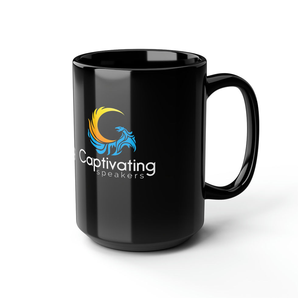 Thumbnail: Black Mug, 15oz