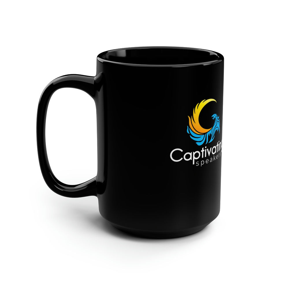 Thumbnail: Black Mug, 15oz