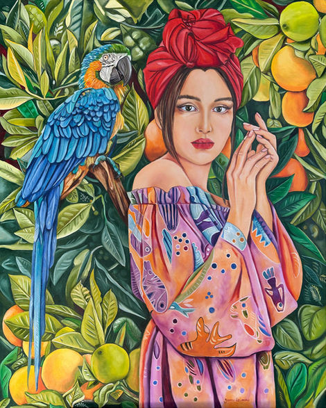 W cytrusowym gaju (SOLD)