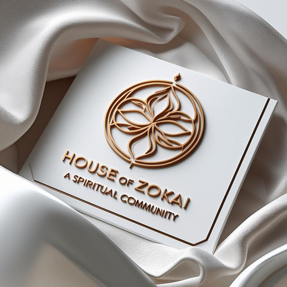Create logo for house of zokai a spiritual community.JPG