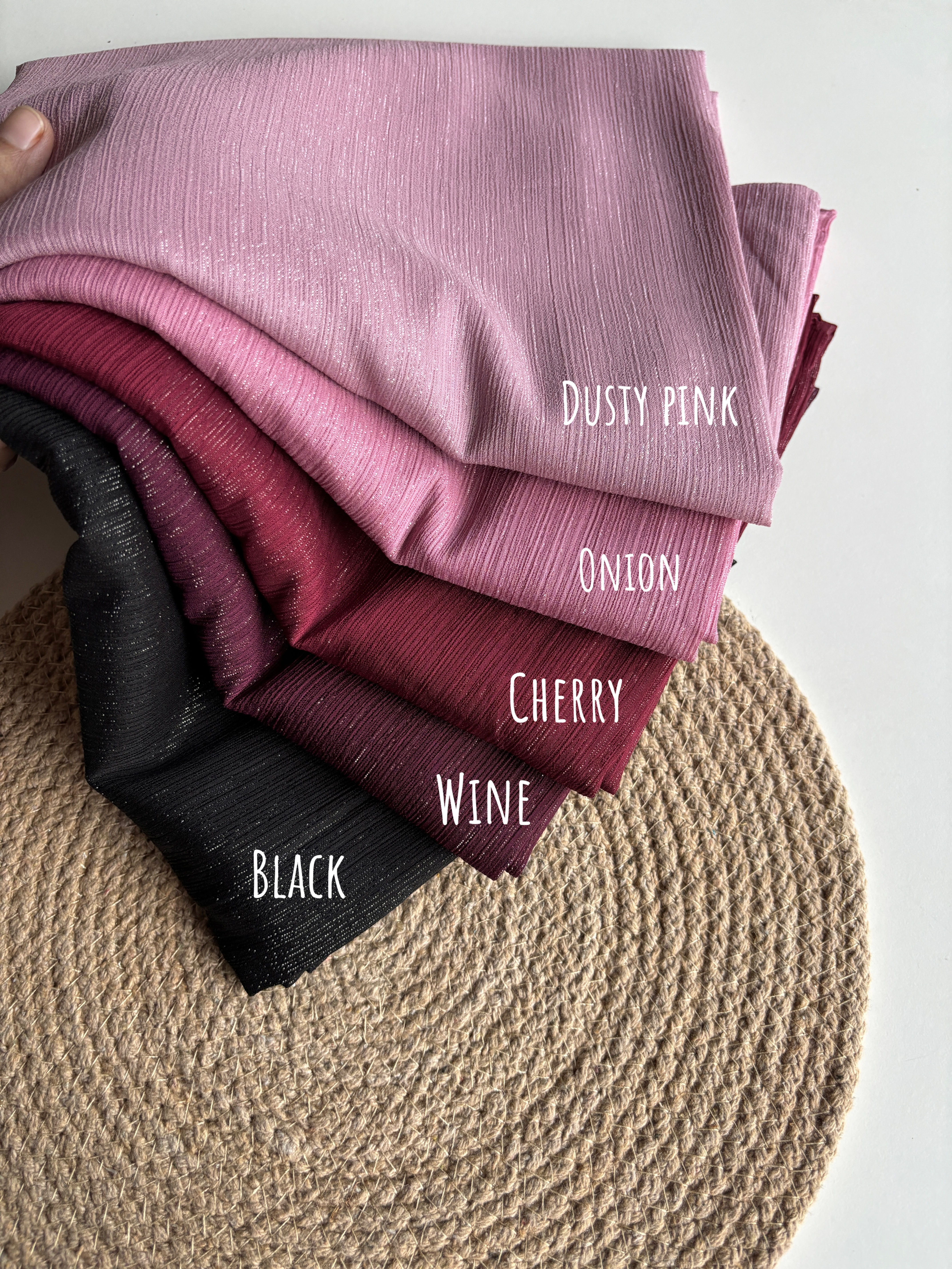 GLITTER SHIMMER HIJABS