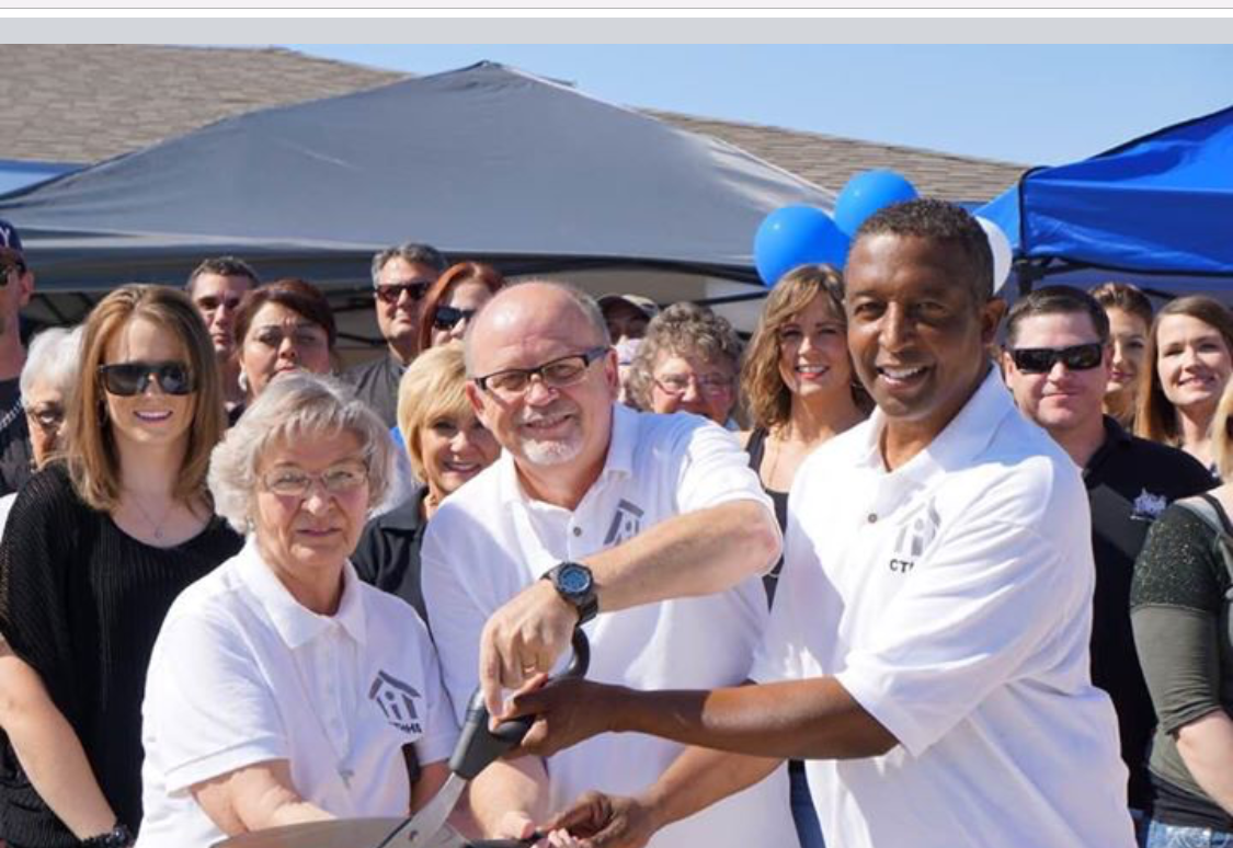 Ribbon cutting for CTHHS
