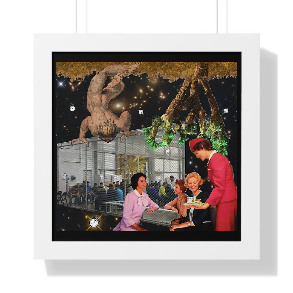 Thumbnail: twilight zone Framed Horizontal Poster