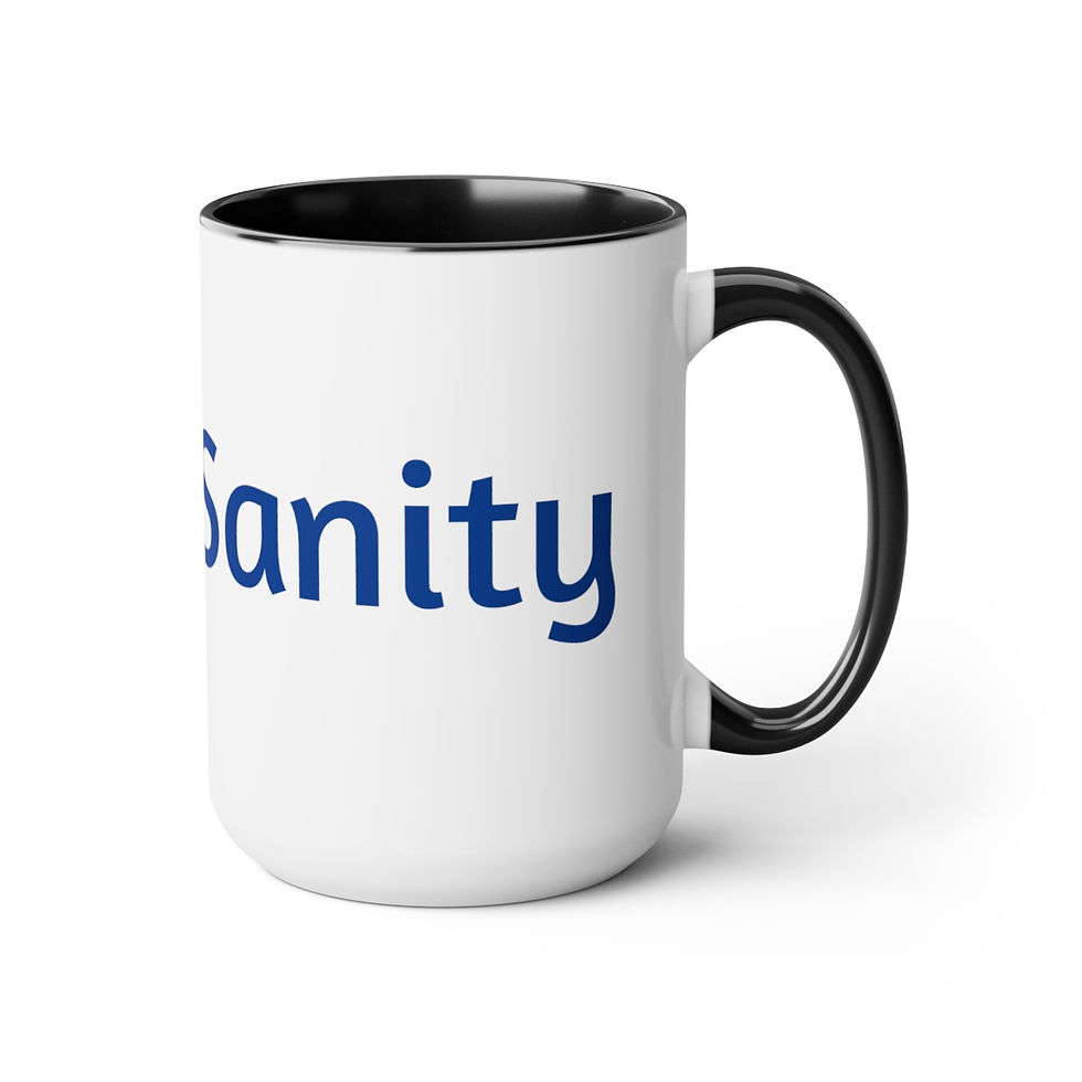 Thumbnail: Liquid Sanity Two-Tone Coffee Mugs, 15oz