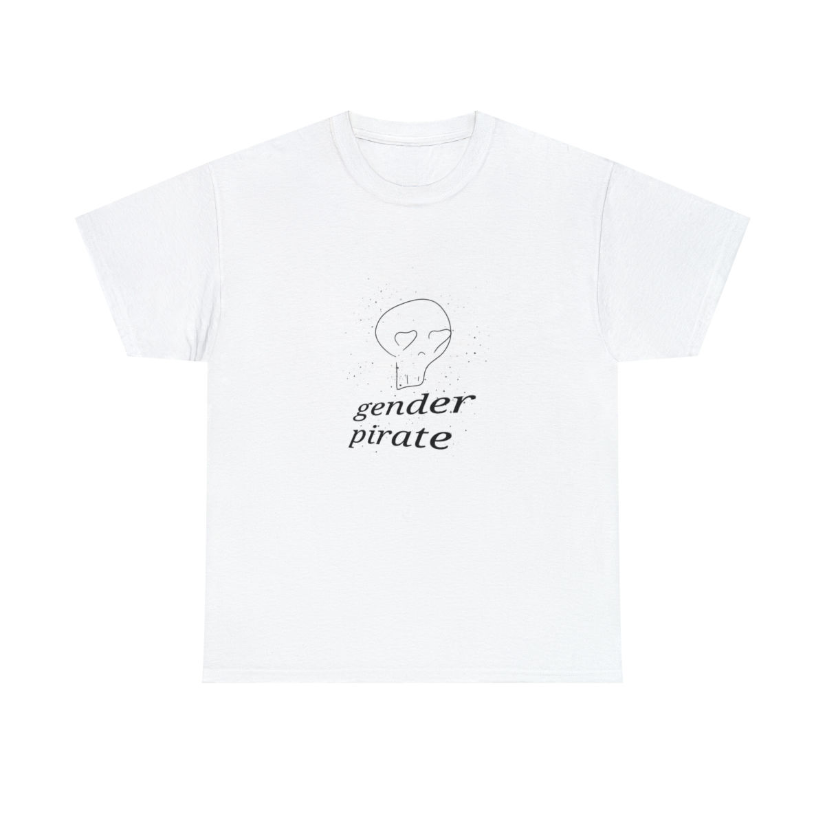 Gender Pirate Unisex Heavy Cotton Tee