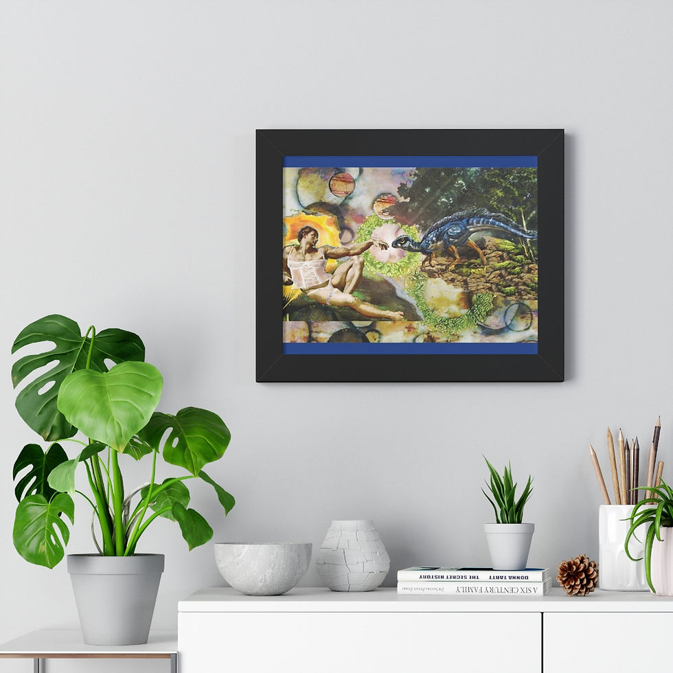 Thumbnail: Creationism Revised Framed Horizontal Poster