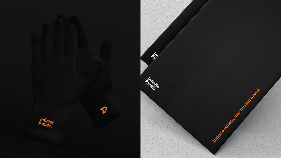 Infinite Panels Brand Identity