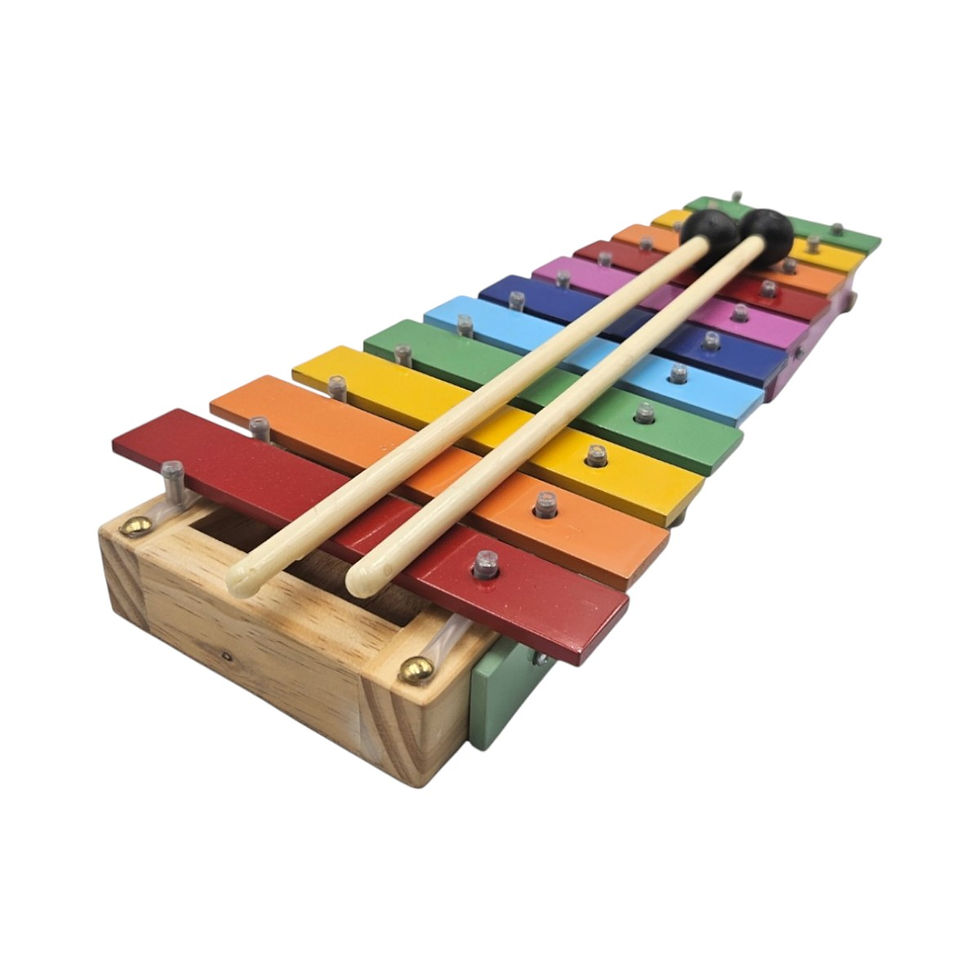 Miniatura: Metalofone ORFF Sopranino 11 Teclas Coloridas - P2032C