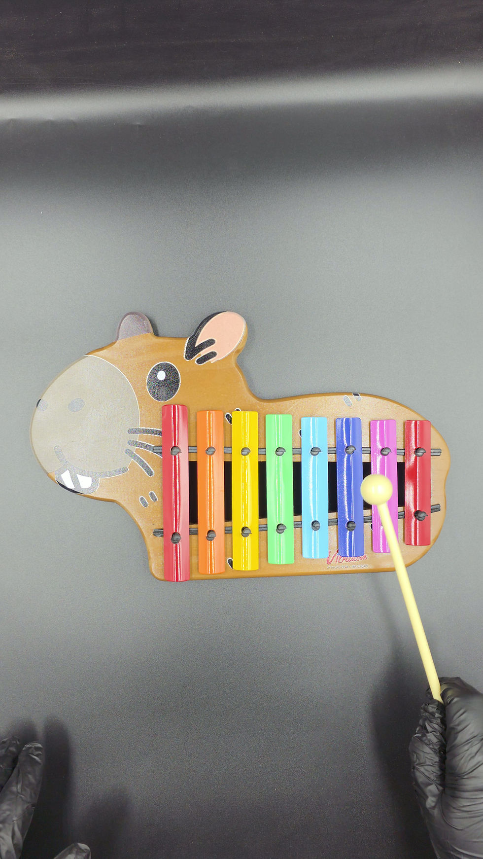 Miniatura: Metalofone Infantil Capivara P2231 - Instrumento Musical Educativo