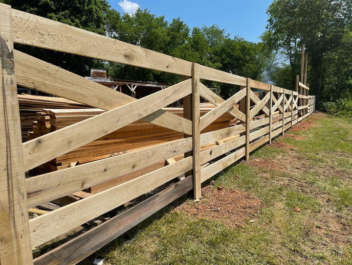 5' Custom Corral Style Fence, 865 Fencing Inc, Knoxville TN