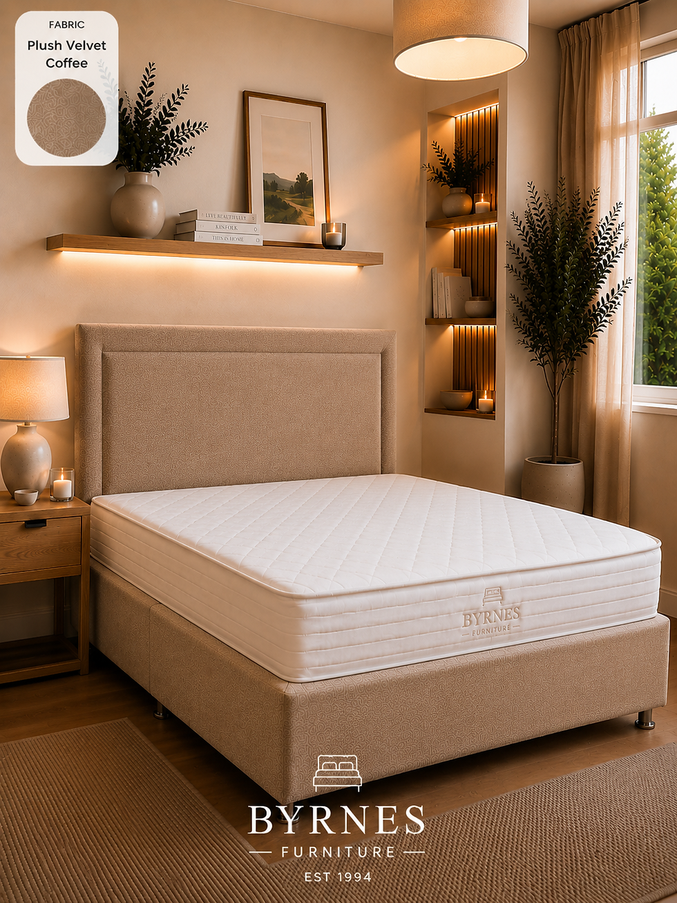 Thumbnail: Maya Divan Base & Headboard Set – Available in Multiple Fabrics & Sizes