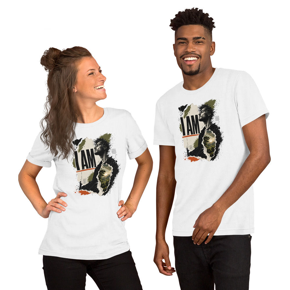 I AM Unisex t-shirt copy