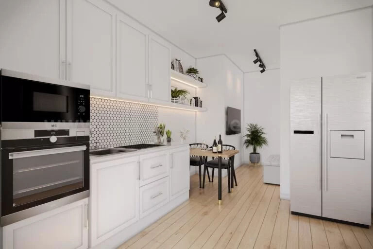 This Kitchen Looks Real… But It Started as a 3D Render