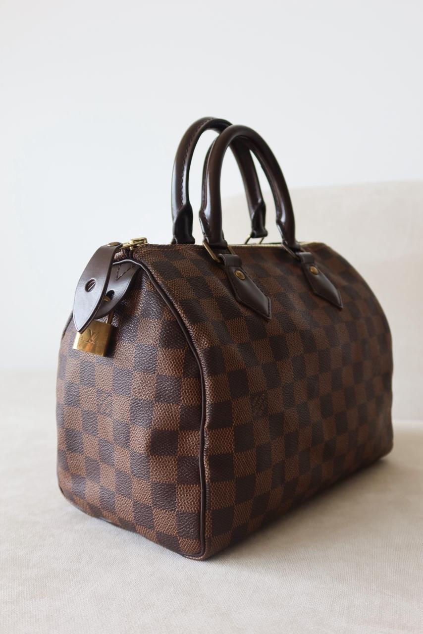Miniatura: Louis Vuitton Speedy 25 Damier Ebane