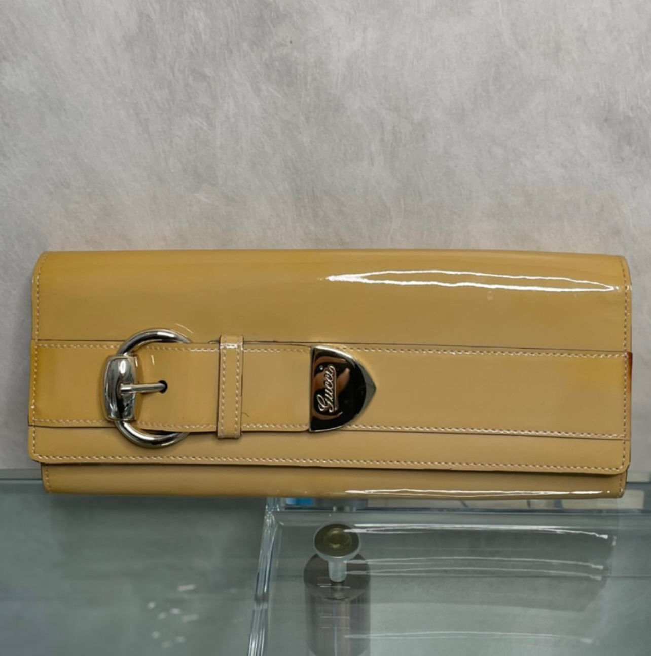 Gucci Patent Leather Clutch