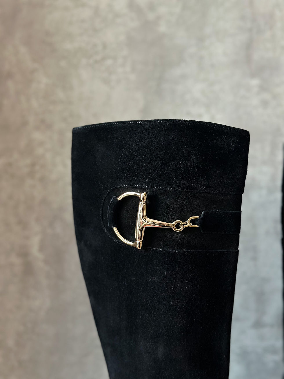 Miniatura: Gucci Suede Black Boots T. 38 1/2 (ARG)