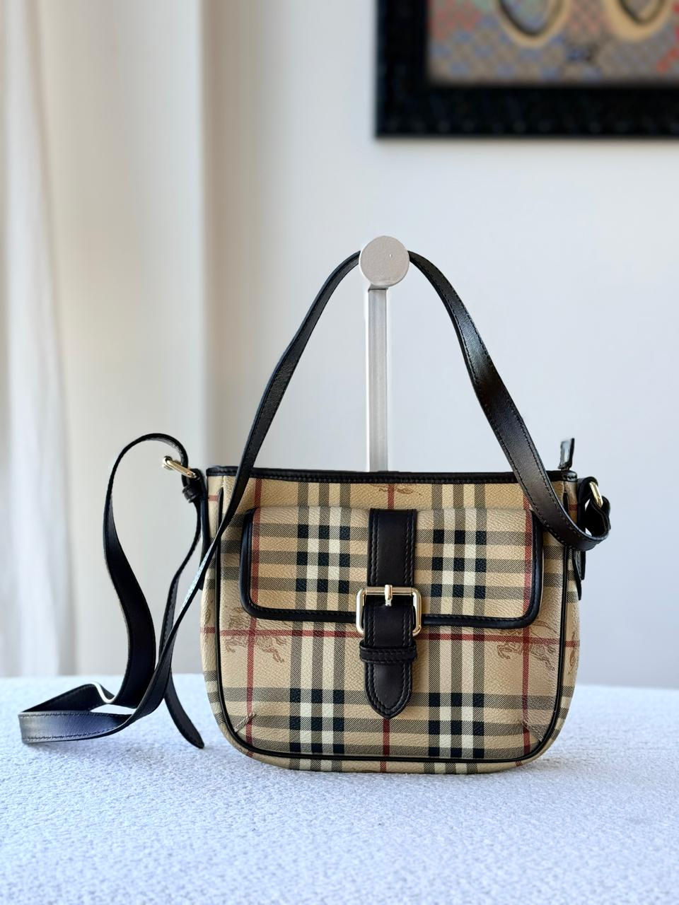 Burberry Haymarket Check Canvas