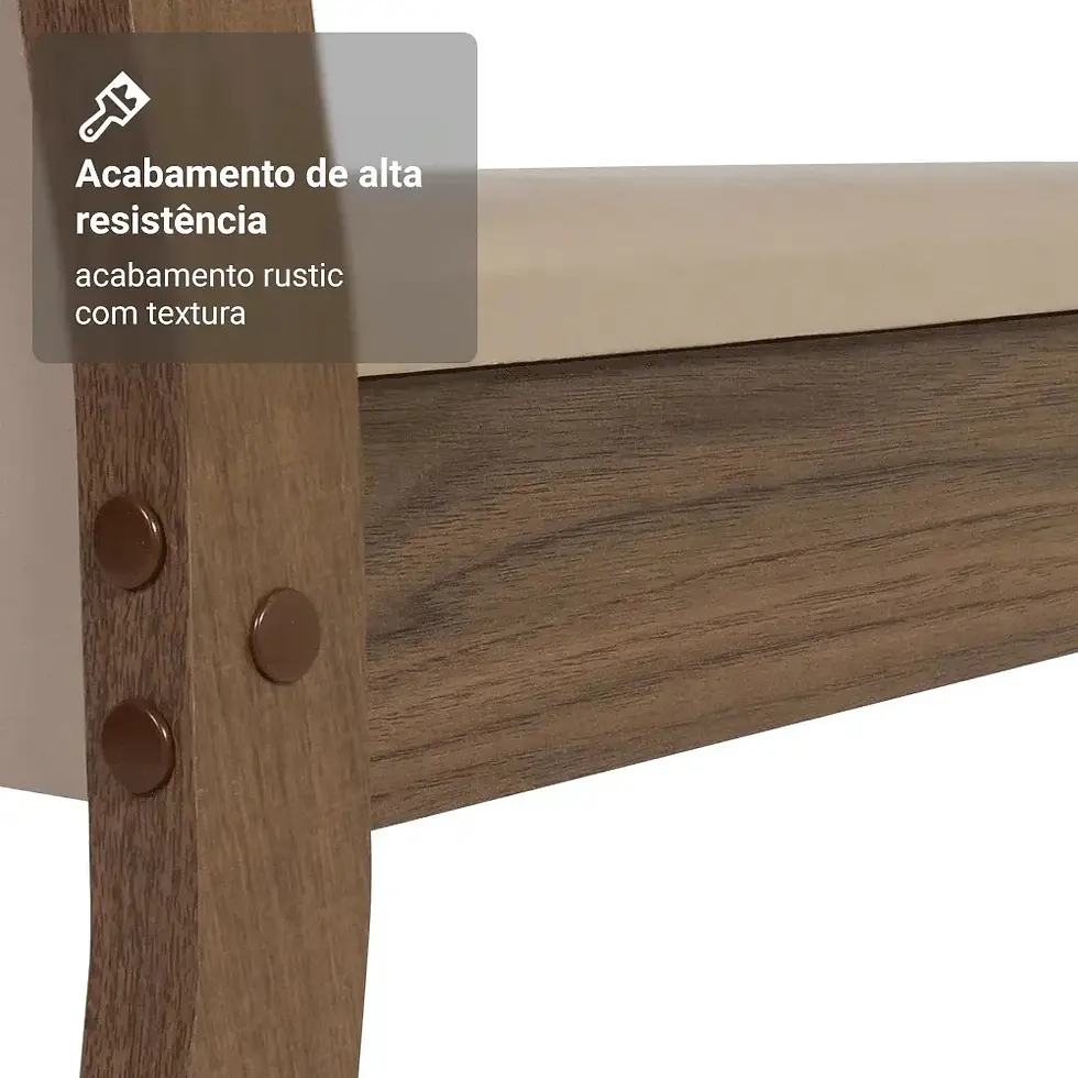 Miniatura: Conjunto Sala de Jantar 4 cadeiras