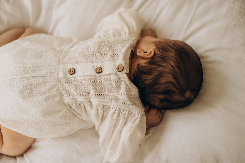 Thumbnail: Baby cotton embroidered romper