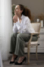 Thumbnail: linen casual high waisted trousers
