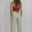 Thumbnail: AILSA Women's linen crop top