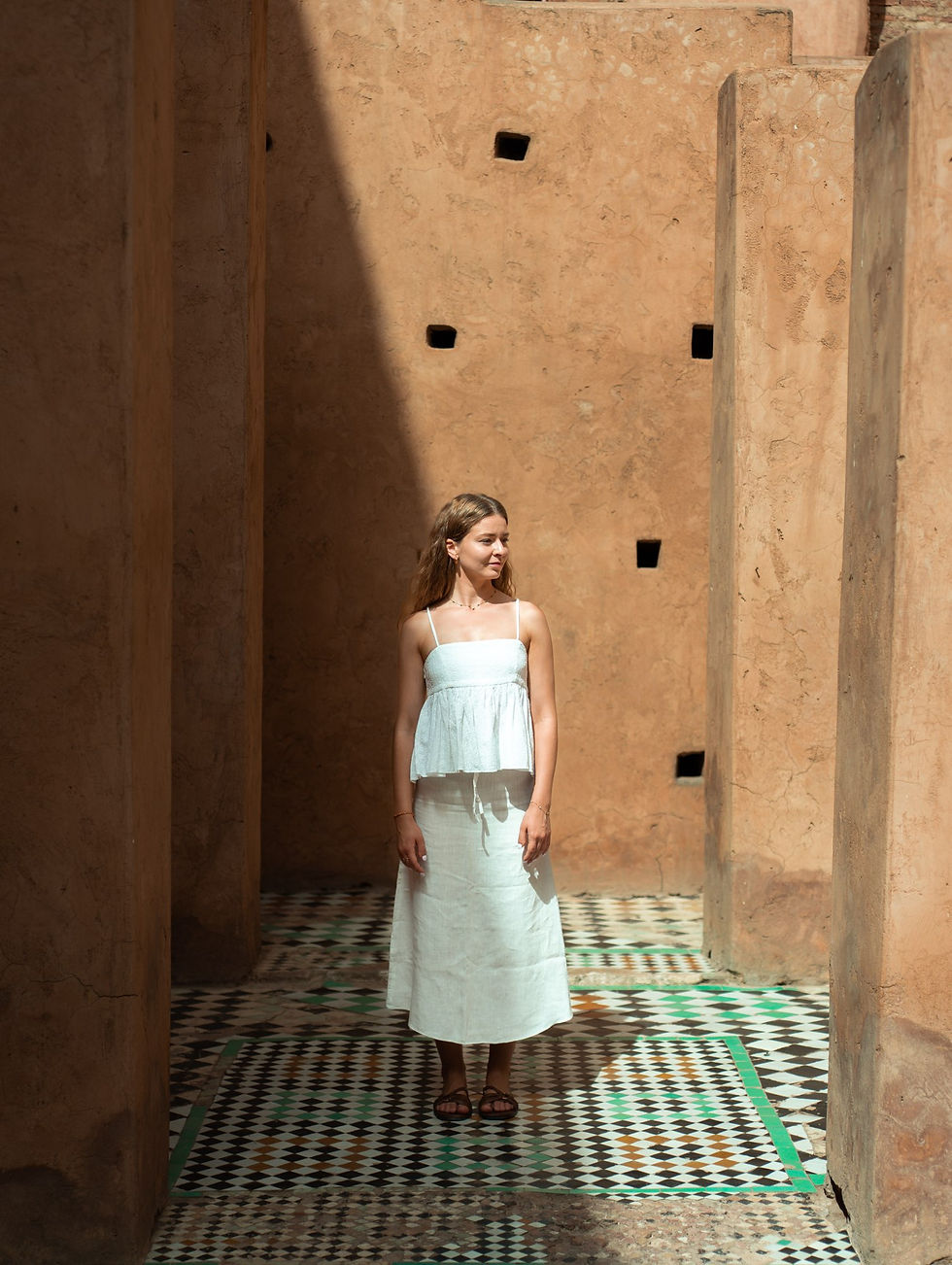 Thumbnail: Women's linen midi skirt