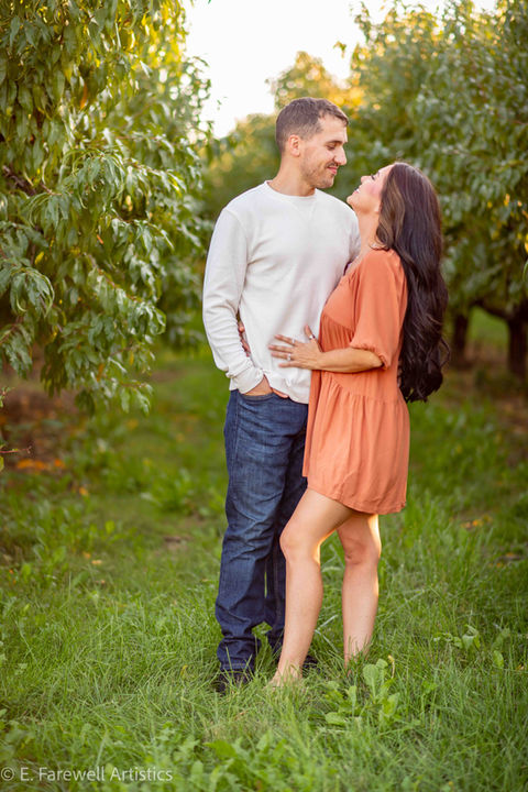 Apple Orchard Portrait Photography by Virginia Photographer Emily Farewell