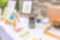 Live Wedding Guest Portraits in Virginia by Live Wedding Painter in Virginia Emily Farewell