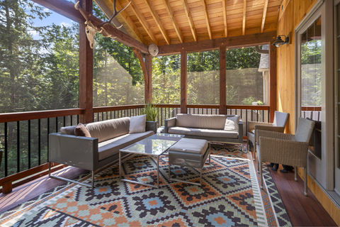 Bolton Bear House, Luxury Lake George Vacation Rental Home Inside