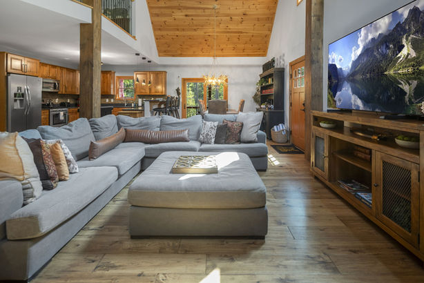 Bolton Bear House lake george vacation rental inside view