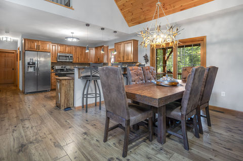 Bolton Bear House lake george vacation rental inside view