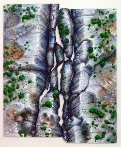 "Grieta. (rocas)".