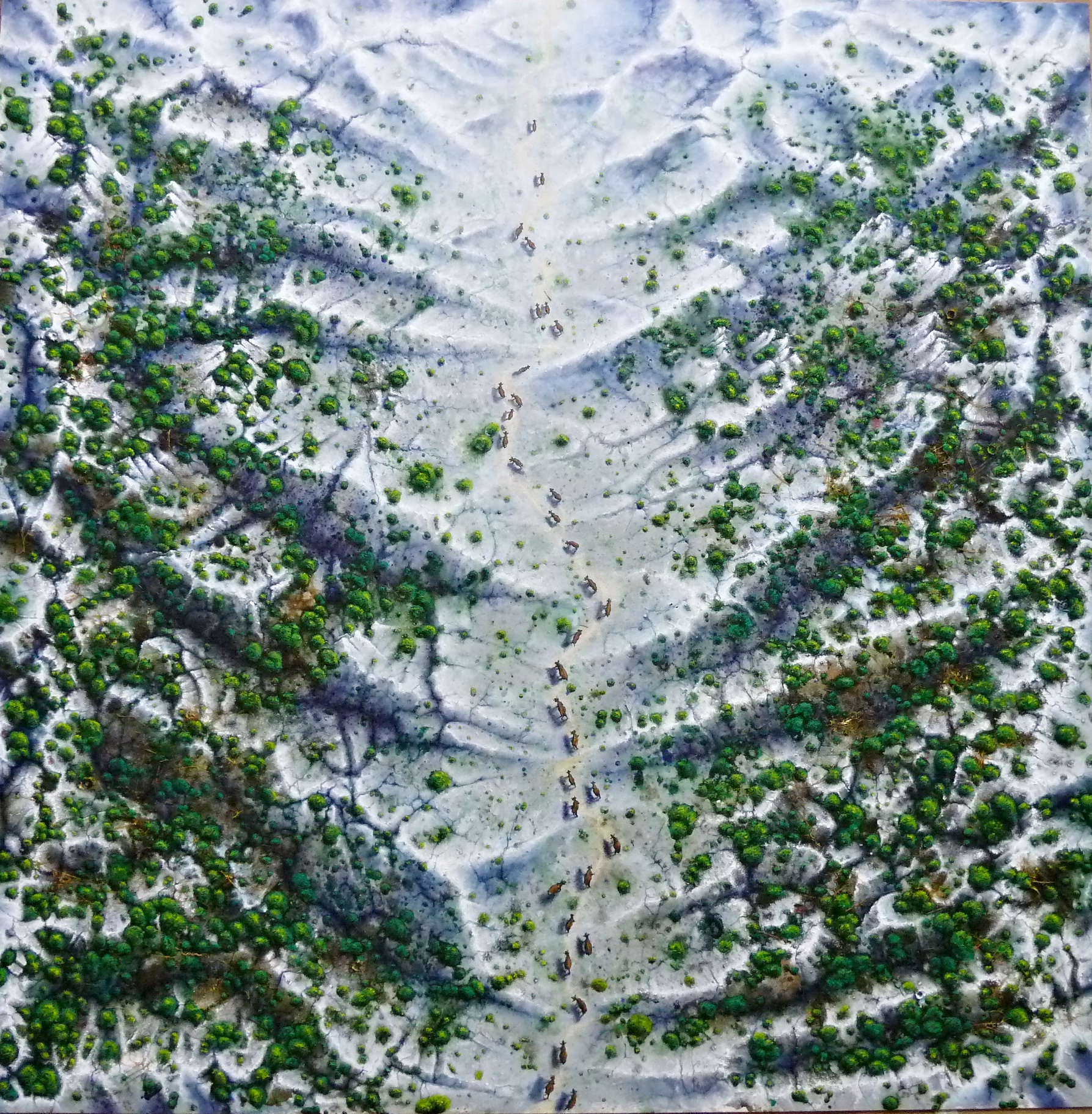 "Gorge of rocks". 2019