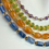 Thumbnail: Multi strand Gemstone necklace 