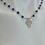 Thumbnail: Filigree silver cross with Sodalite 