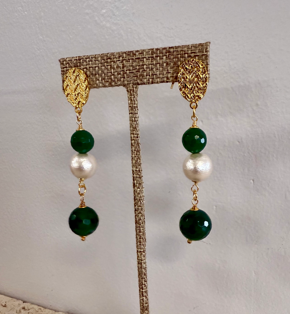 Thumbnail: Dangle and drop earrings 