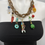 Thumbnail: Handmade Acrylic Chain Charm Necklace with Cloisonné Fish & Charms| Gems 4 J