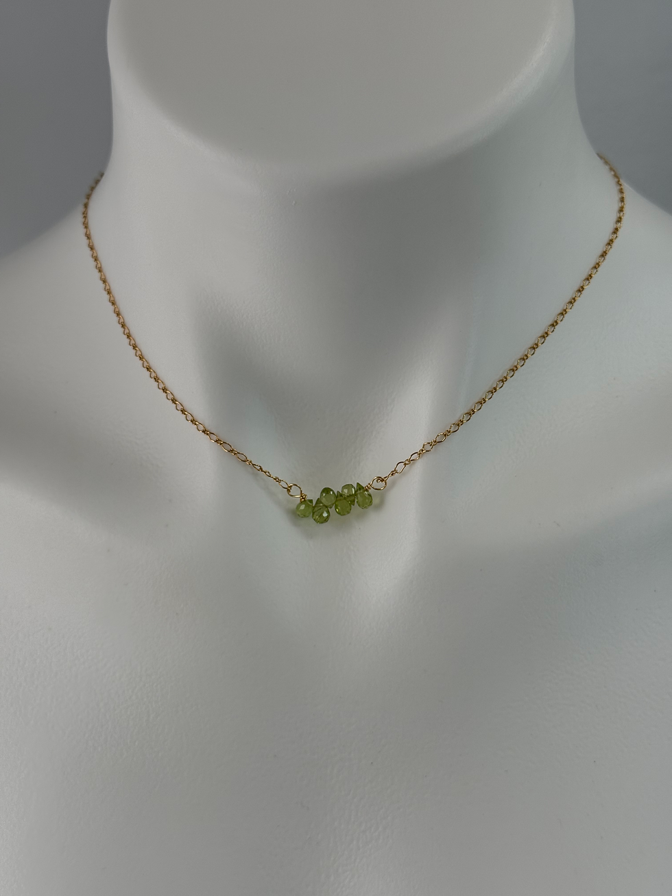 Thumbnail: Peridot teardrops Mini Collection 