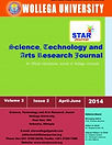 Science, Technology and Arts Research Jo