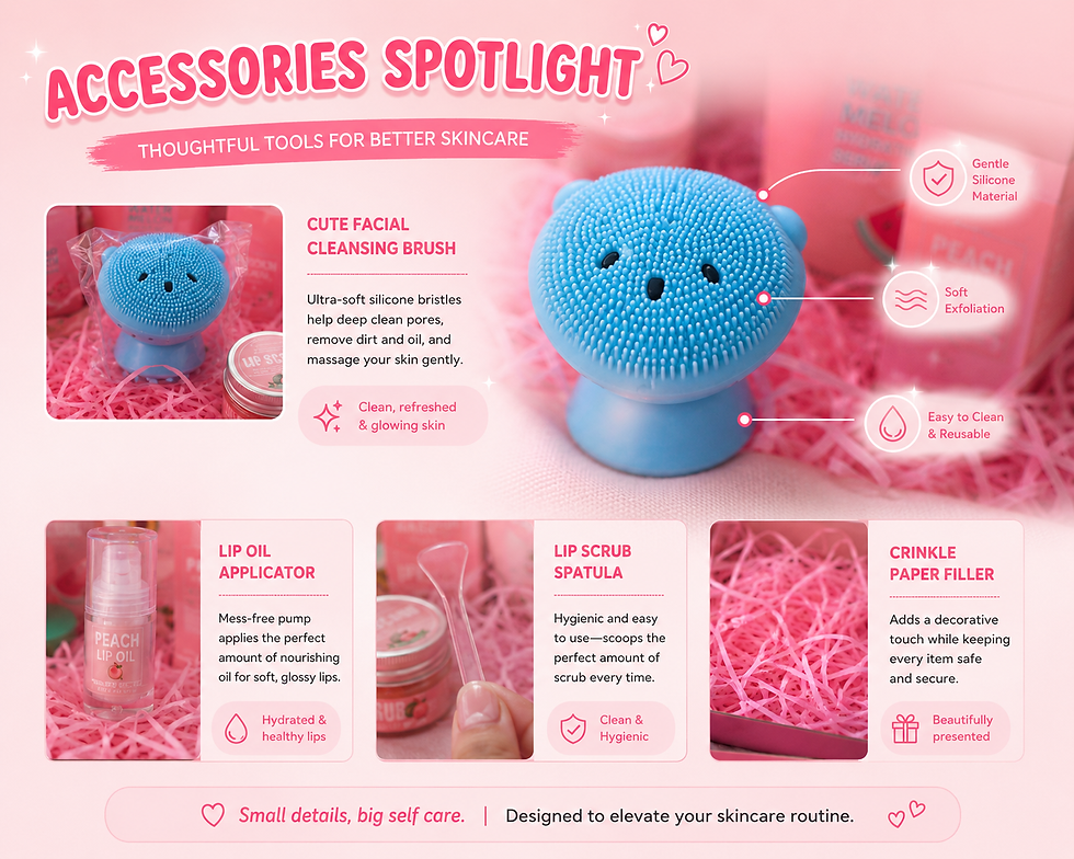 Thumbnail: Cutesy Bundles Mini Tutti Fruity Delightful Self-Care Box with Skincare Set