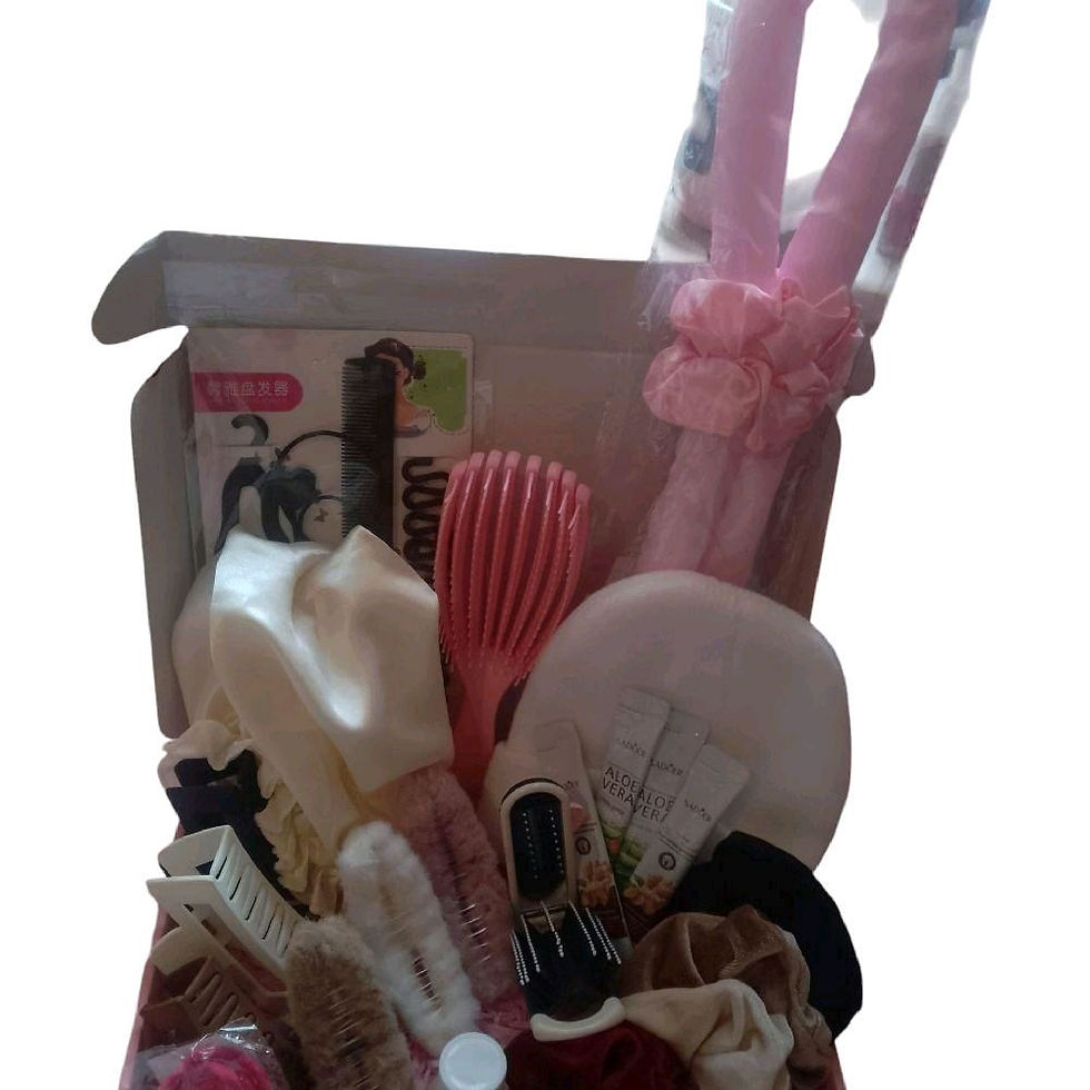 Thumbnail: Cutesy Bundles Pretty & Pampered Haircare Box – All-in-One Styling 