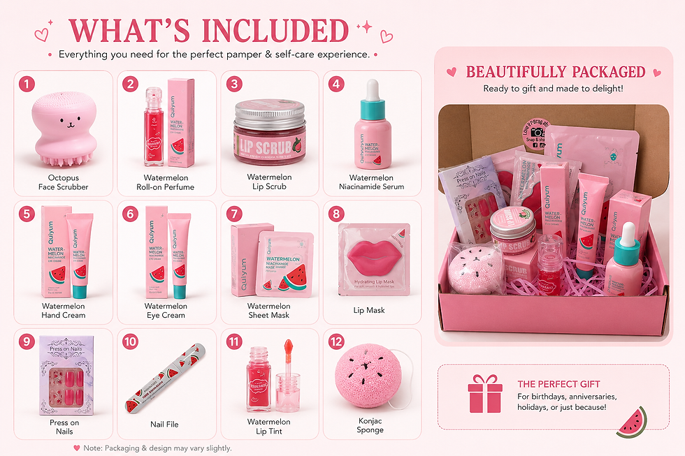 Thumbnail: Cutesy Bundles Mini Watermelon Dream Self-Care Box