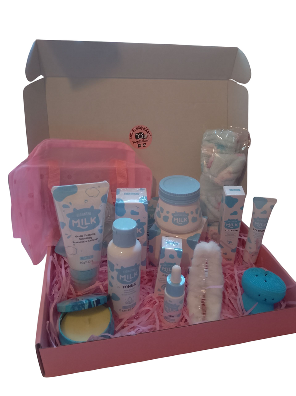 Thumbnail: Cutesy Bundles Self-Care Milk-Infused Premium Bundle Box 