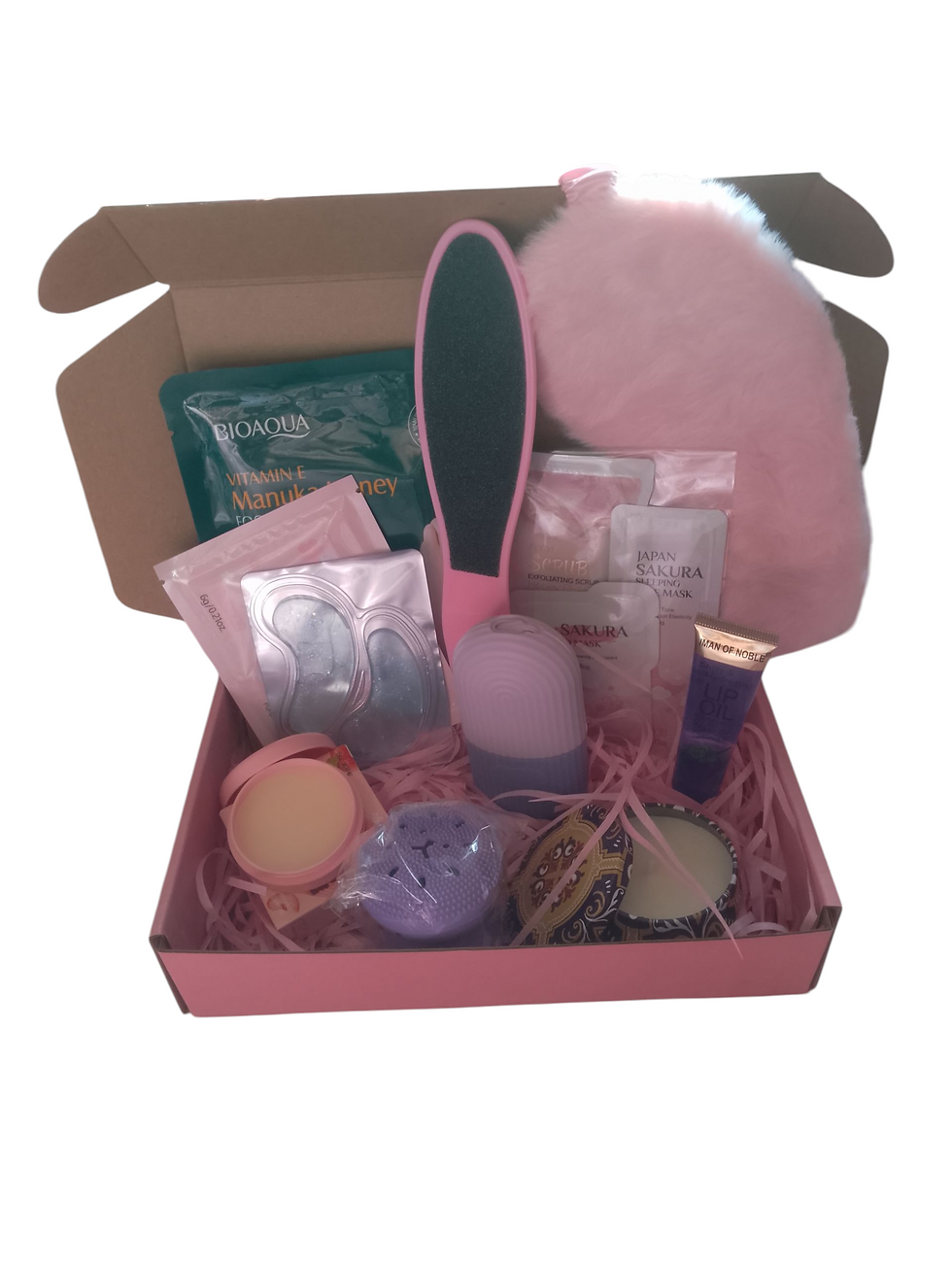 Thumbnail: Cutesy Bundles Mini Pink Bliss Self-Care Hydrating Box 