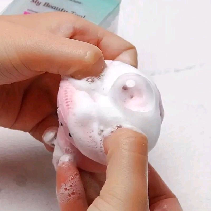 Thumbnail: Cutesy Bundles Jellyfish Silicone Face Scrubber – Cute & Gentle Facial Cleansing